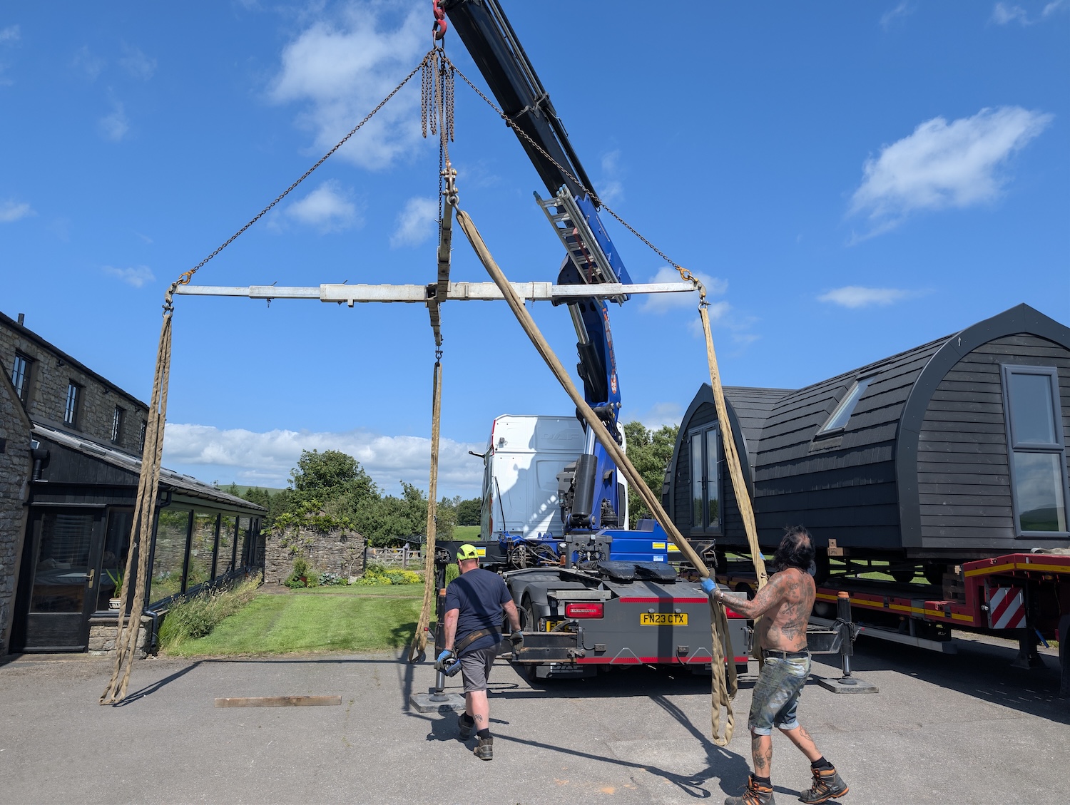 The pods are in!