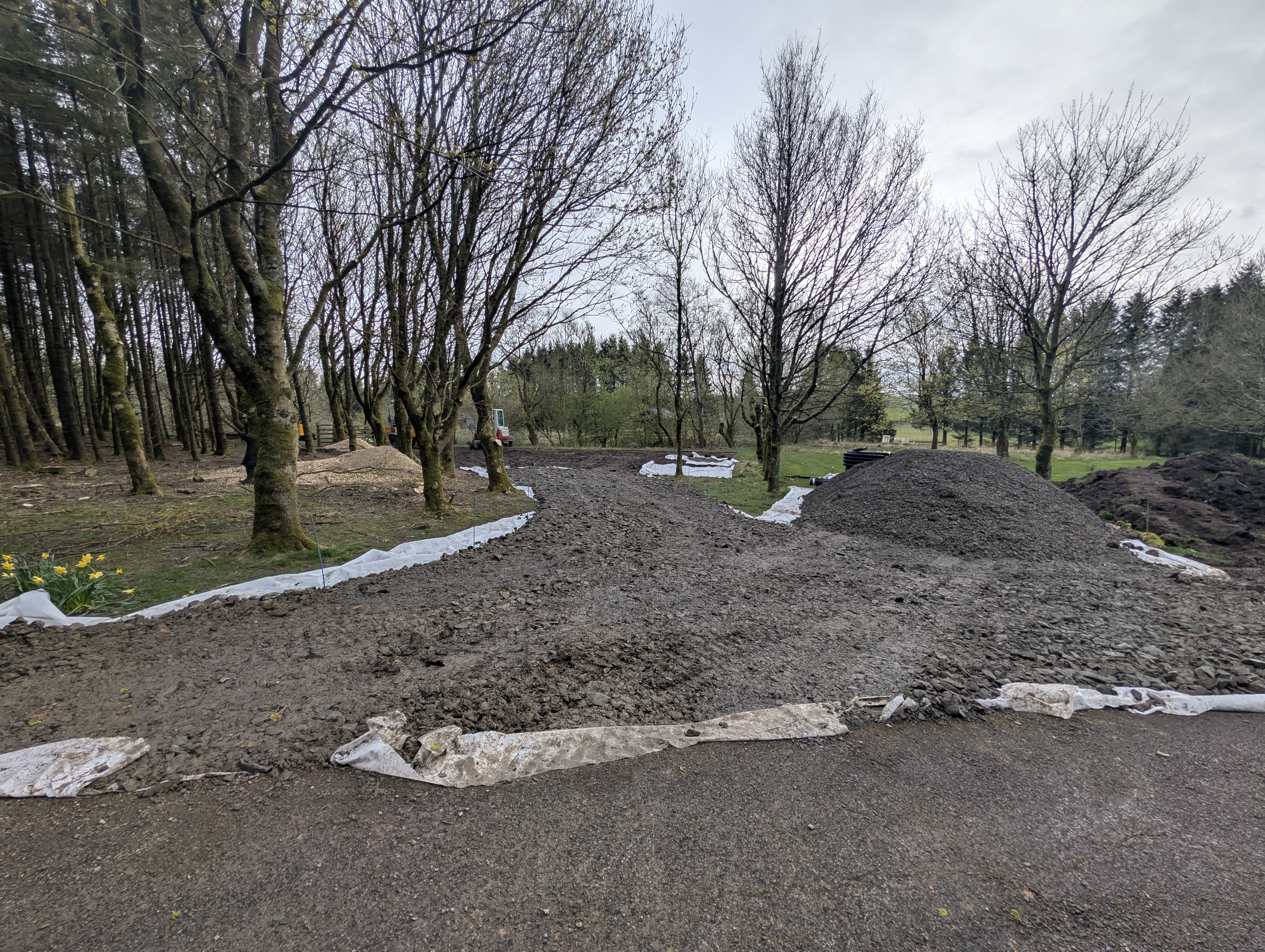Work has started at Tarn Sike