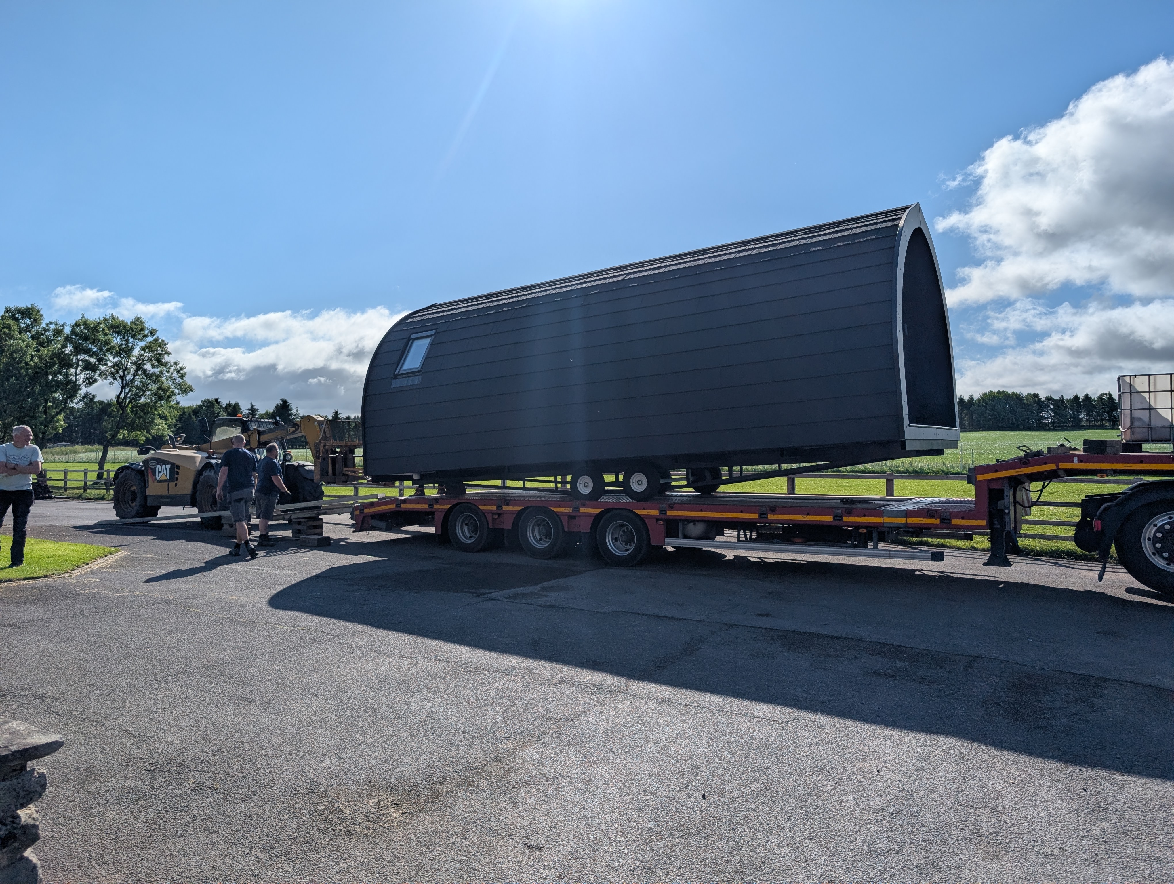Our first two pods have arrived!